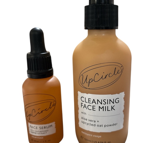 UPCIRCLE Cleansing Face Milk & Face Serum Set. - Picture 3 of 4